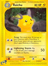 Raichu en état correct