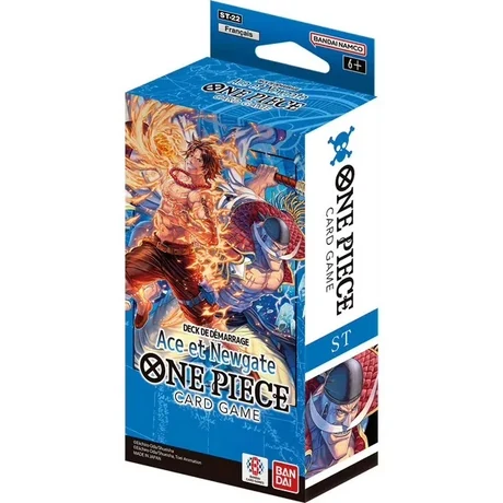 Starter Deck One Piece Card Game ST-22 Ace et Newgate