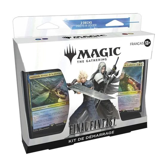 Magic The Gathering Final Fantasy, kit de démarrage contenant deux decks prêts à jouer