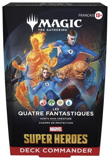 [MTG-MSH-CMD-4FANT] Magic The Gathering - Deck Commander Marvel Super Heroes - Les Quatre Fantastiques (Français)