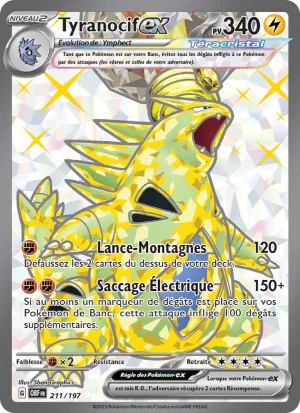 [211/197] Tyranocif-ex (OBF 211)