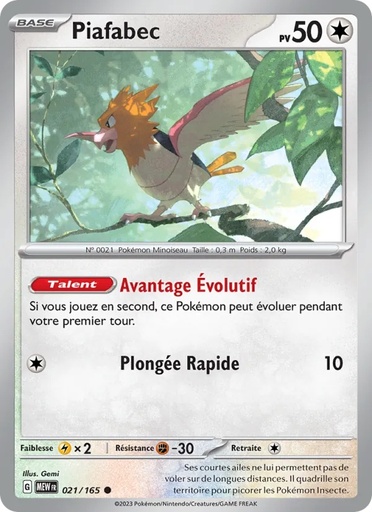 [021/165] Piafabec 021/165