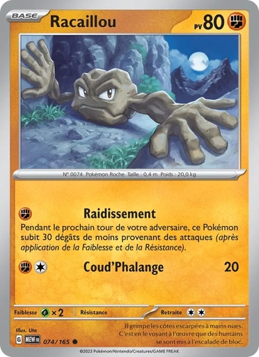 [074/165] Racaillou 074/165