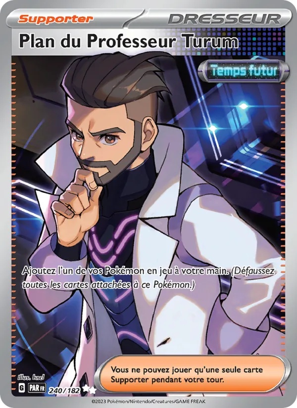 [240/182] Plan du Professeur Turum