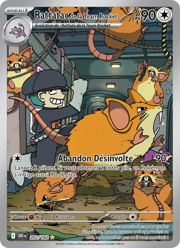 [202/182] Rattatac de la Team Rocket