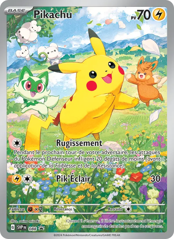 [088/192] Pikachu (SVP 088)