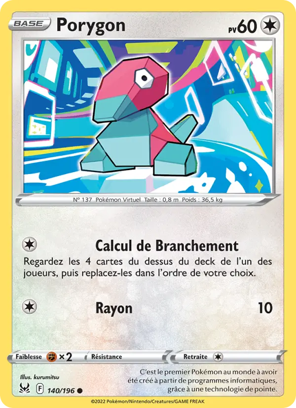 [140/196 [Normal]] Porygon (Normal)