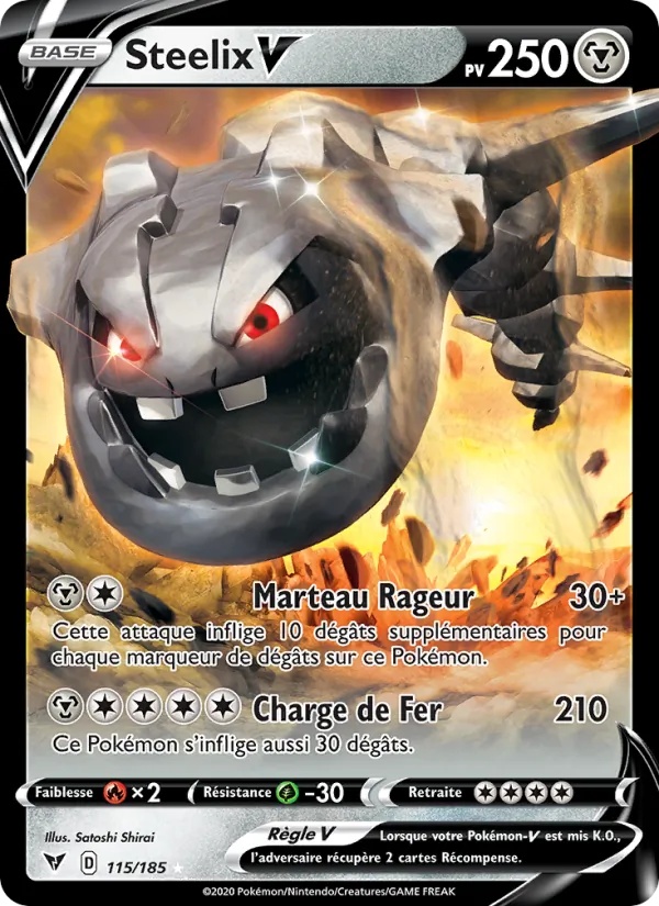 [115/185 [Normal]] Steelix V