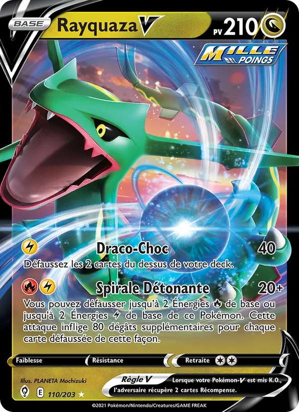 [110/203 [Normal]] Rayquaza V 110/203