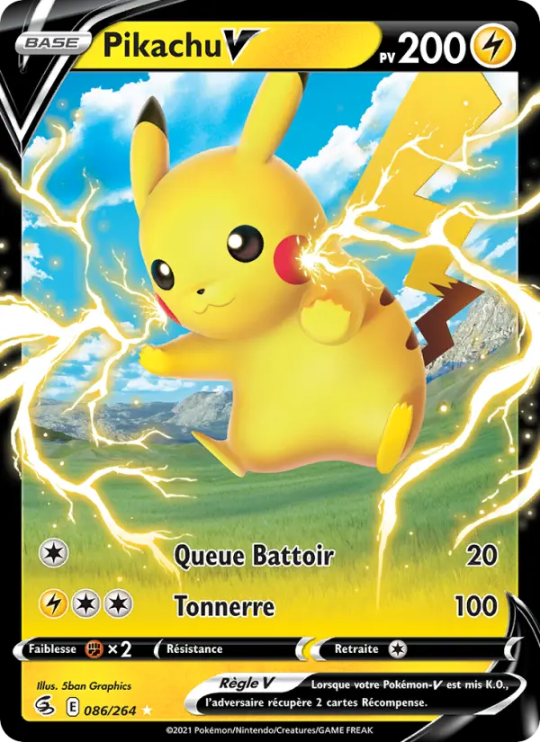 [086/264 [Normal]] Pikachu V