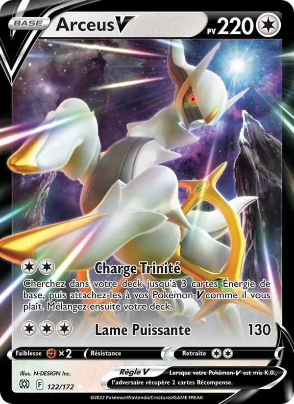 [122/172 [Normal]] Arceus V