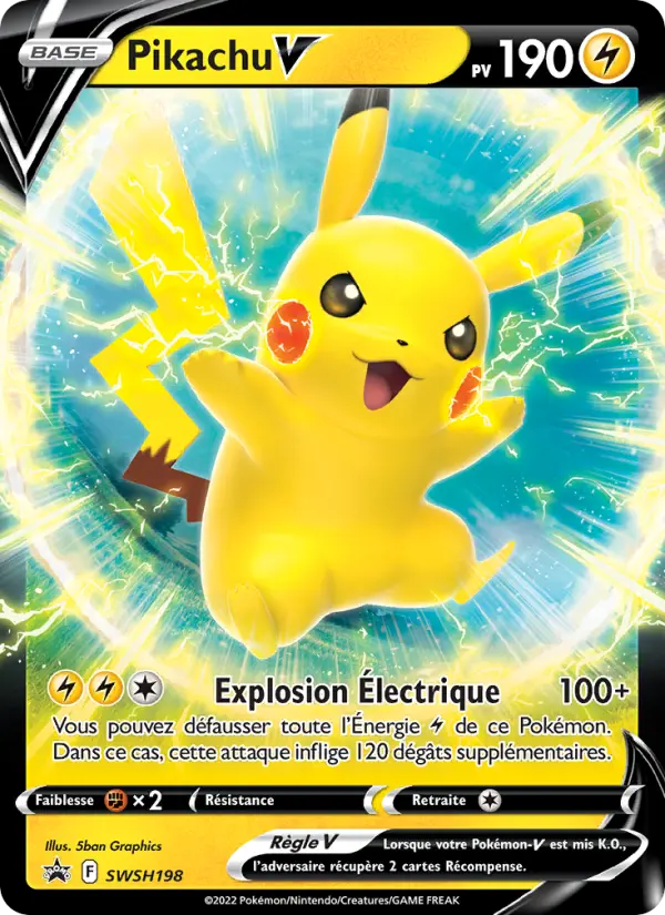 [SWSH198/107] Pikachu V (SWSH198)