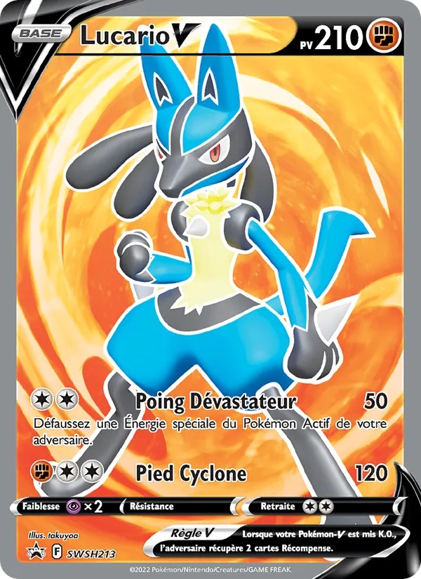 [SWSH213/307] Lucario V SWSH213/307