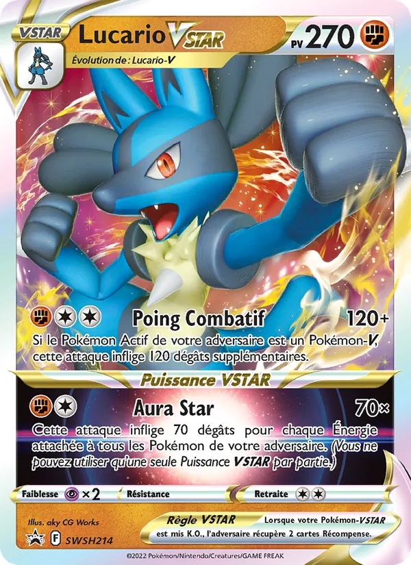 [SWSH214/307] Lucario VSTAR SWSH214/307