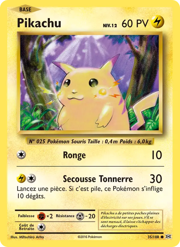 [035/108 [Normal]] Pikachu (EVO 35) (Normal)