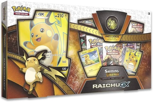 [290-55013] Coffret Collection Spéciale Raichu-GX | Extension Légendes Brillantes (SL3.5)