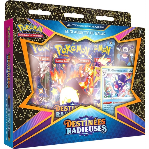 [290-55396] Coffret Collection avec Pin's Folle Aventure : M. Glaquette de Galar