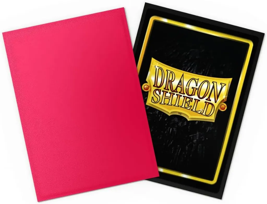 Sleeves Dragon Shield Dual Matte - Intérieur Noir Opaque - Format Standard