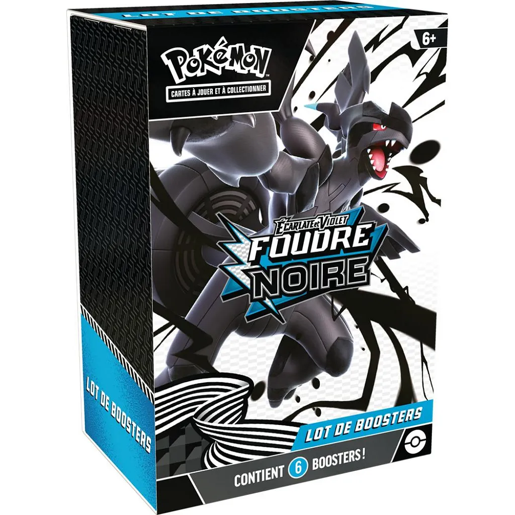[10-10115-102] Bundle 6 boosters pokemon - EV10.5 - Foudre noire