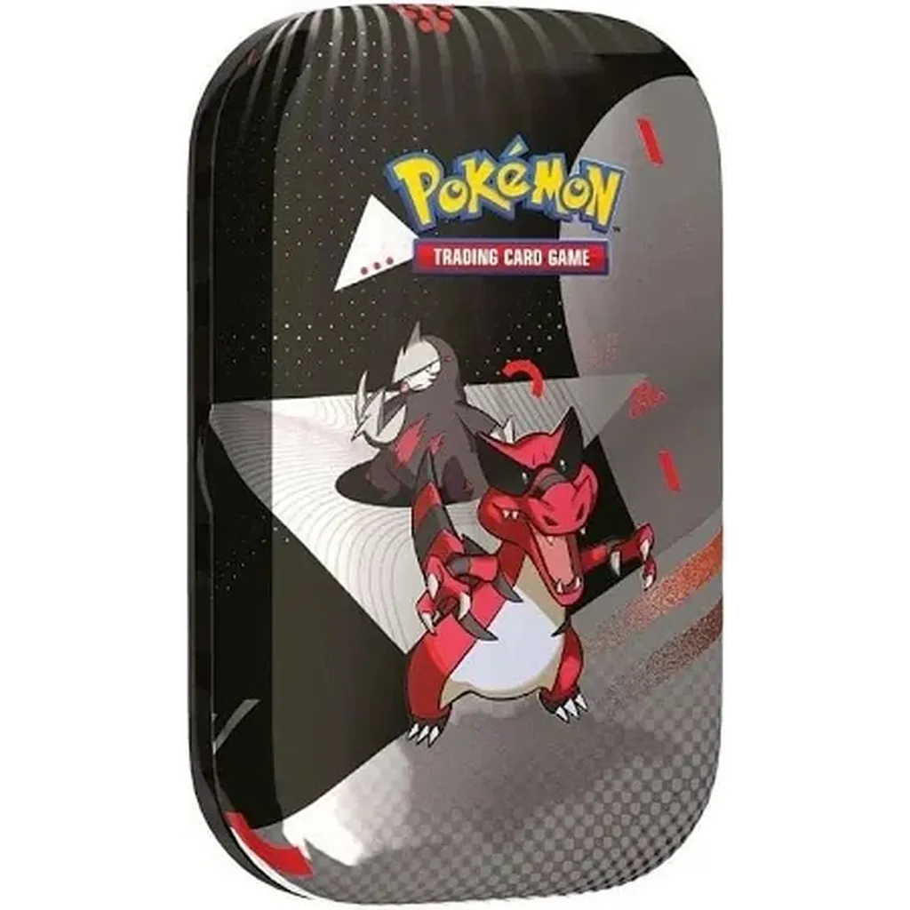 [10-10044-138] Mini-Tin Foudre Noire & Flamme Blanche - Krookodile (Crocorible) et Drilbur (Rototaupe)