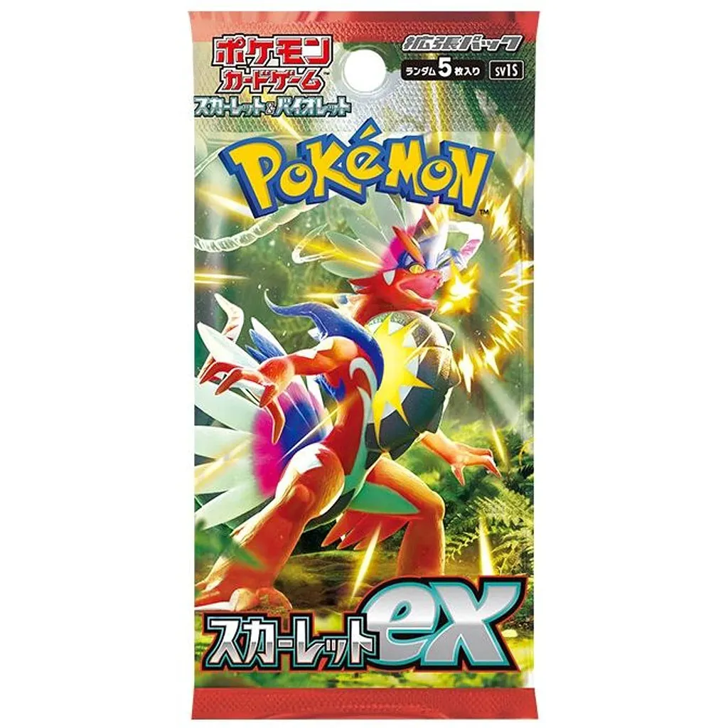 POKEMON SV1S - BOOSTER - ECARLATE ET VIOLET Japonnais