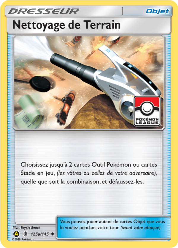 [125a/145] Nettoyage du terrain Pokemon League