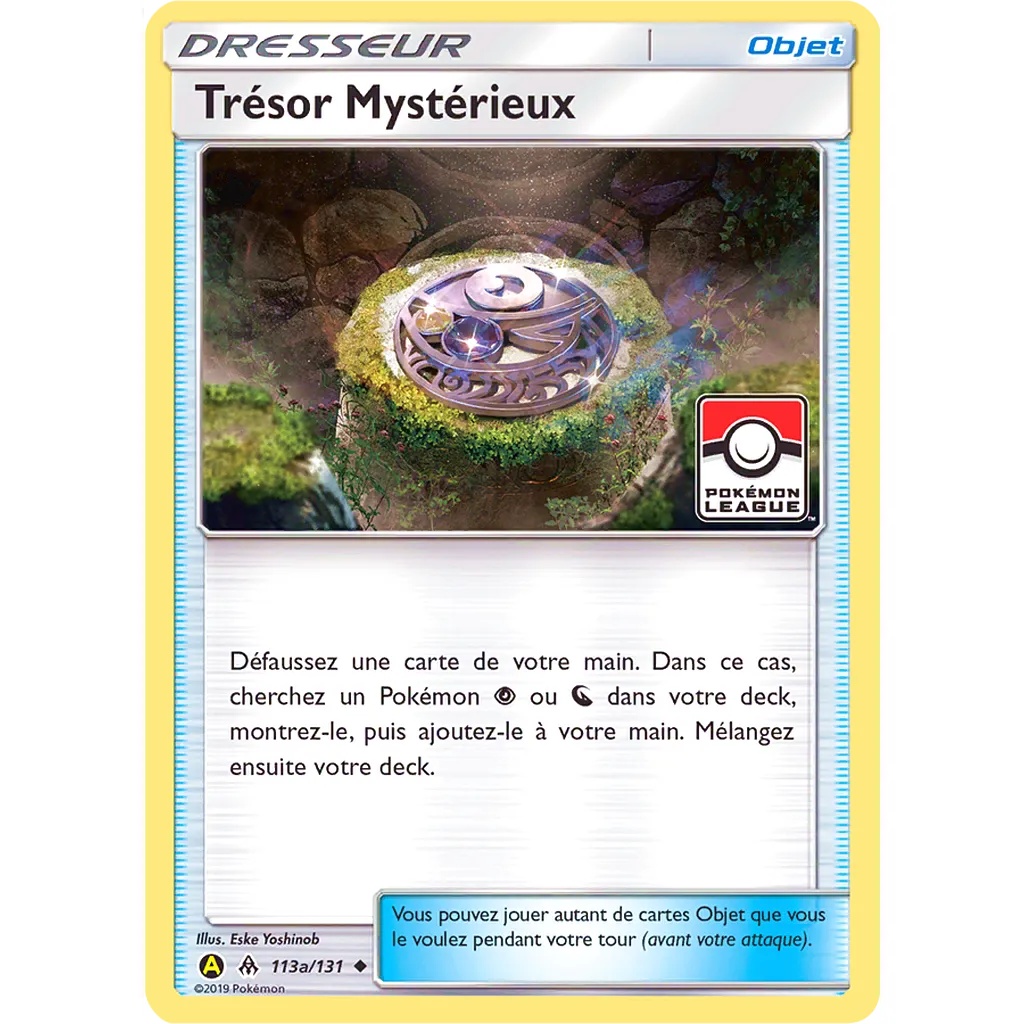 [113a/131] Trésor mystérieux Pokemon League