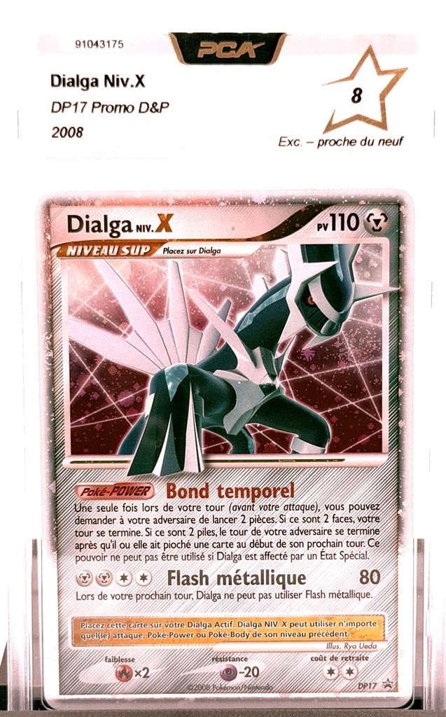 [DPPR 17] Dialga Niv.X DP17 - PCA 8