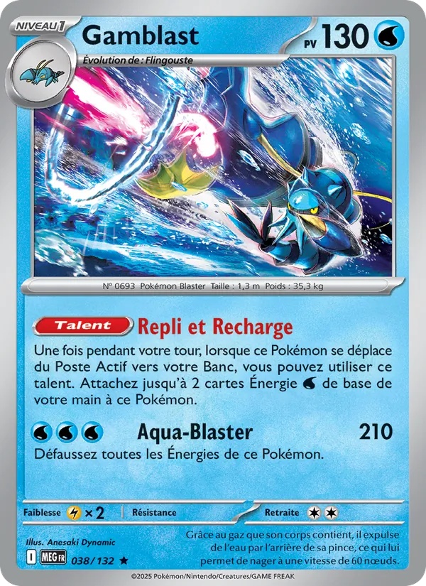 [038/132] Gamblast 038/132 Reverse