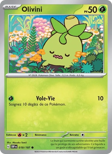 [019/197] Olivini 019/197 Reverse