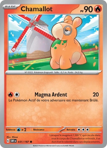 [031/197] Chamallot 031/197 Reverse