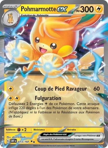 [073/197] Pohmarmotte-ex 073/197 Holo