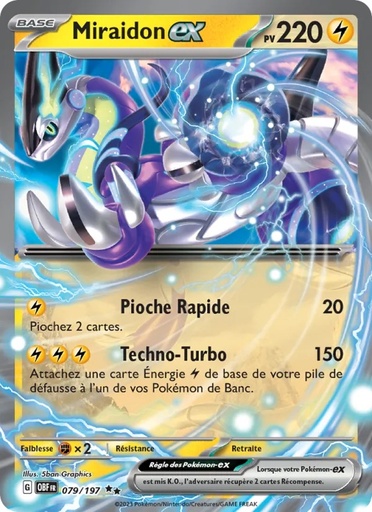[079/197] Miraidon-ex 079/197 Holo