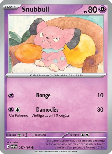 [087/197] Snubbull 087/197 Reverse