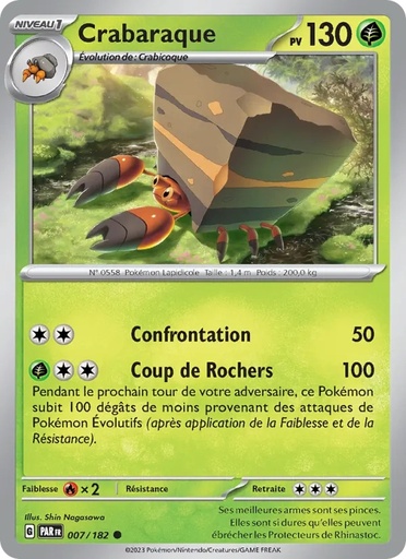 [007/182] Crabaraque 007/182 Reverse