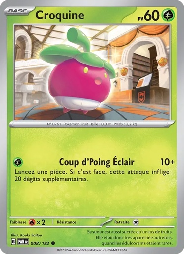 [008/182] Croquine 008/182 Reverse