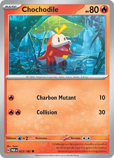 [023/182] Chochodile 023/182 Reverse