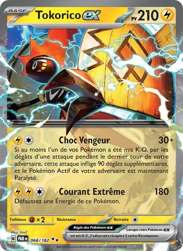 [068/182] Tokorico-ex 068/182 Holo
