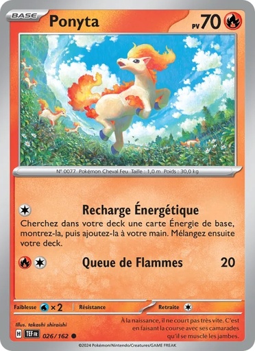 [026/162] Ponyta 026/162 Reverse