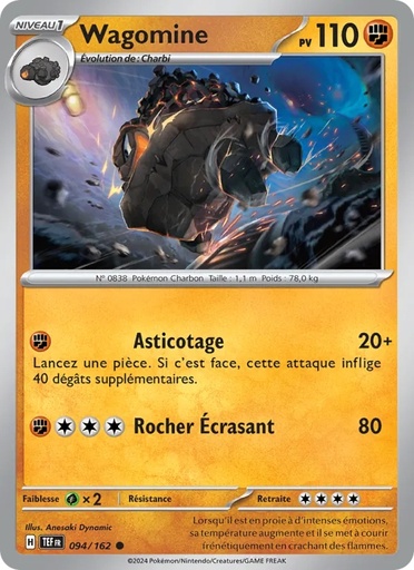[094/162] Wagomine 094/162 Reverse