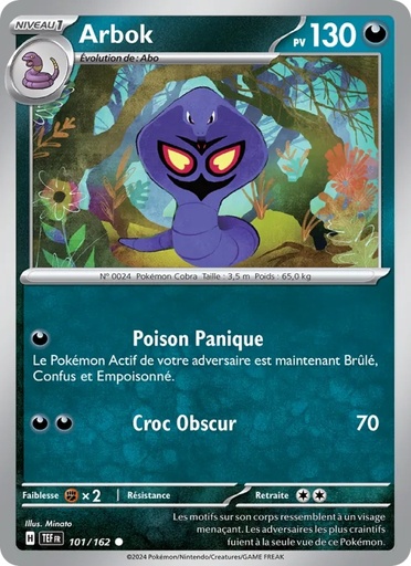[101/162] Arbok 101/162 Reverse
