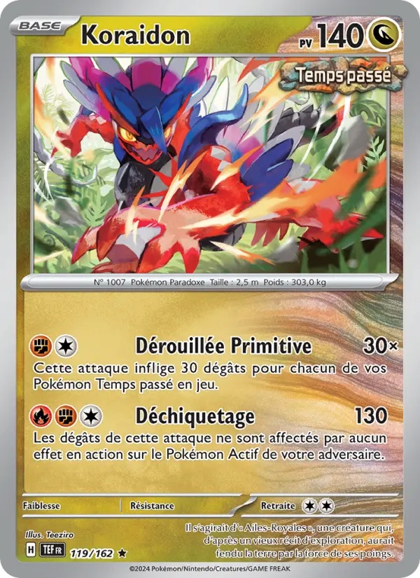 [119/162] Koraidon 119/162 Reverse