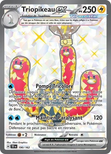 [190/162] Triopikeau-ex 190/162 Holo