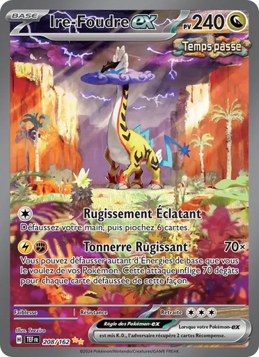 [208/162] Ire-Foudre-ex 208/162 Holo