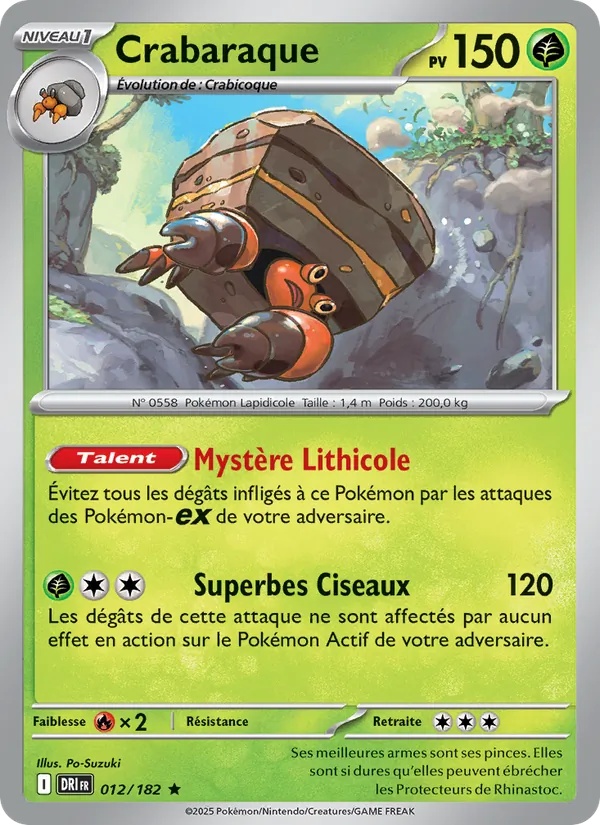 [012/182] Crabaraque 012/182 Holo