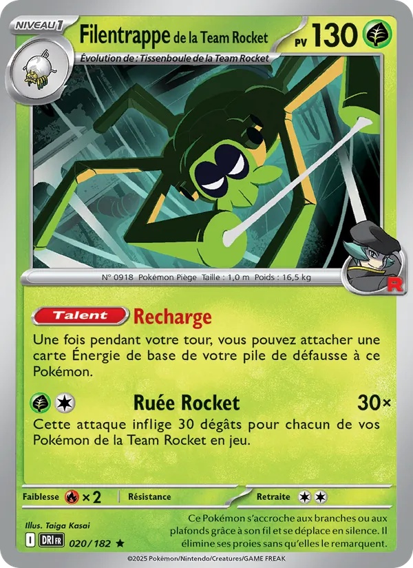 [020/182] Filentrappe de la Team Rocket 020/182 Holo