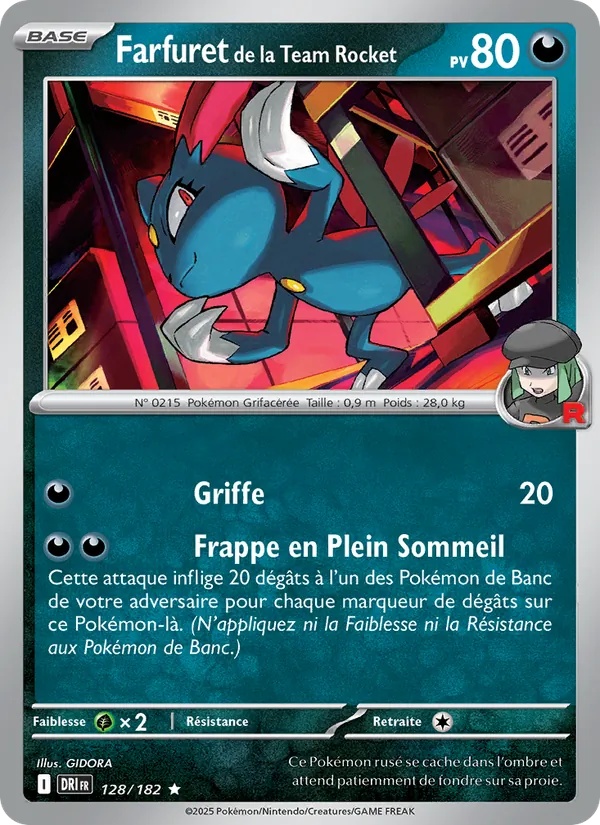 [128/182] Farfuret de la Team Rocket 128/182 Holo