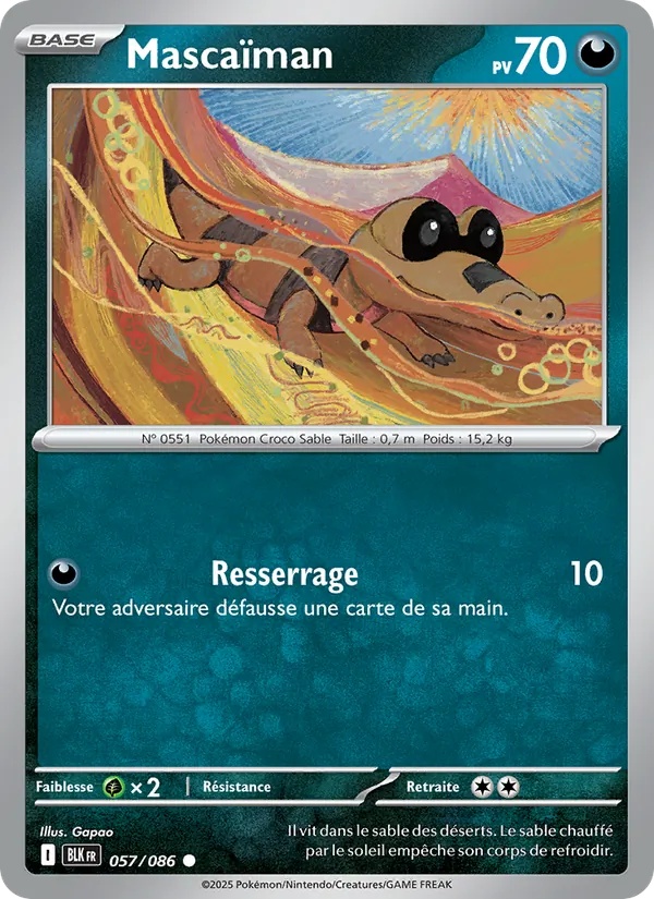 [057/86] Mascaïman 057/86 Reverse