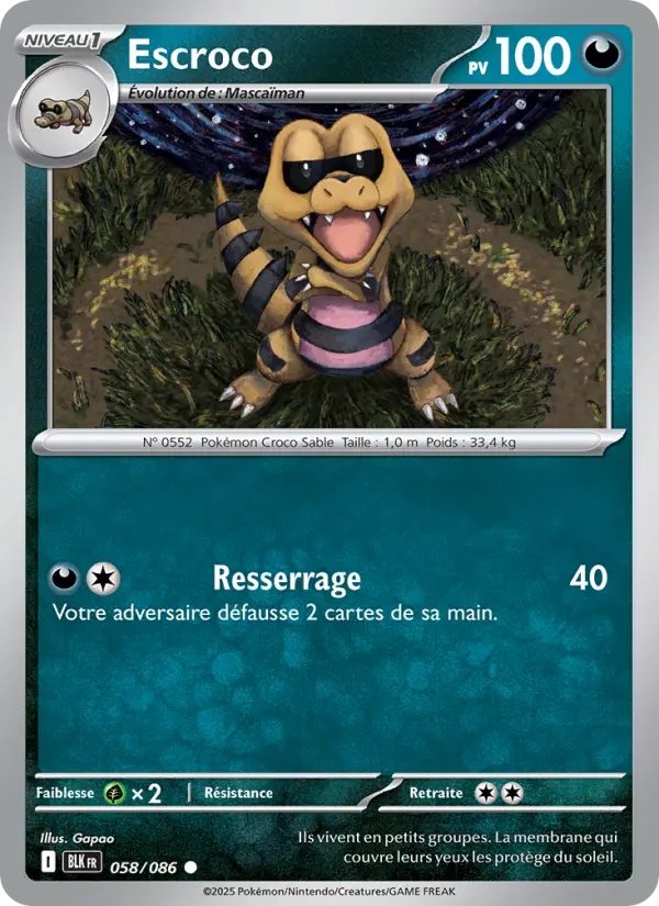 [058/86] Escroco 058/86 Reverse