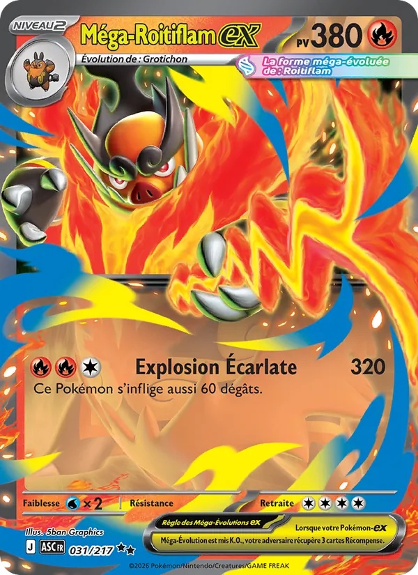 [031/217] Méga-Roitiflam-ex 031/217 Holo